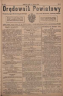 Orędownik Powiatowy: urzędowy organ dla powiatu grodziskiego oraz miast Grodziska, Opalenicy i Buku 1920.03.24 R.1 Nr24