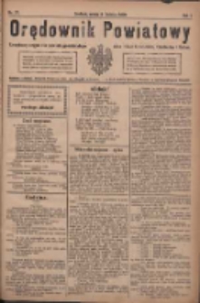 Orędownik Powiatowy: urzędowy organ dla powiatu grodziskiego oraz miast Grodziska, Opalenicy i Buku 1920.04.03 R.1 Nr27