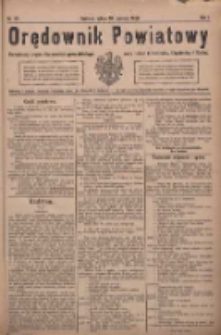 Orędownik Powiatowy: urzędowy organ dla powiatu grodziskiego oraz miast Grodziska, Opalenicy i Buku 1920.04.10 R.1 Nr29