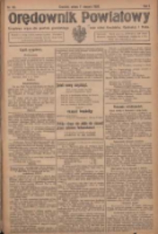 Orędownik Powiatowy: urzędowy organ dla powiatu grodziskiego oraz miast Grodziska, Opalenicy i Buku 1920.08.07 R.1 Nr63