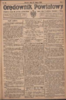 Orędownik Powiatowy: urzędowy organ dla powiatu grodziskiego oraz miast Grodziska, Opalenicy i Buku 1920.08.25 R.1 Nr68