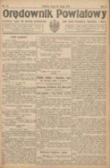 Orędownik Powiatowy: urzędowy organ dla powiatu grodziskiego oraz miast Grodziska, Opalenicy i Buku 1921.02.16 R.2 Nr14