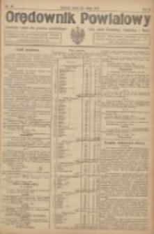 Orędownik Powiatowy: urzędowy organ dla powiatu grodziskiego oraz miast Grodziska, Opalenicy i Buku 1921.02.23 R.2 Nr16