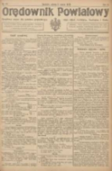 Orędownik Powiatowy: urzędowy organ dla powiatu grodziskiego oraz miast Grodziska, Opalenicy i Buku 1921.03.05 R.2 Nr19
