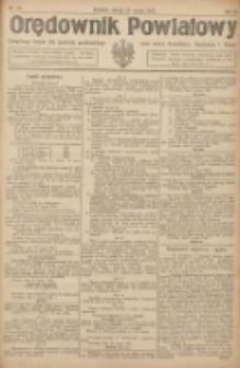 Orędownik Powiatowy: urzędowy organ dla powiatu grodziskiego oraz miast Grodziska, Opalenicy i Buku 1921.03.12 R.2 Nr21
