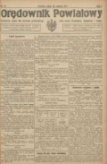 Orędownik Powiatowy: urzędowy organ dla powiatu grodziskiego oraz miast Grodziska, Opalenicy i Buku 1921.04.16 R.2 Nr31