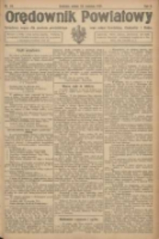 Orędownik Powiatowy: urzędowy organ dla powiatu grodziskiego oraz miast Grodziska, Opalenicy i Buku 1921.04.23 R.2 Nr33