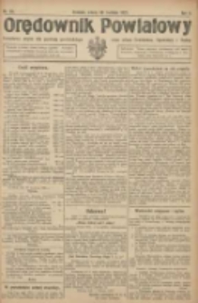 Orędownik Powiatowy: urzędowy organ dla powiatu grodziskiego oraz miast Grodziska, Opalenicy i Buku 1921.04.30 R.2 Nr35
