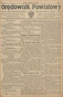Orędownik Powiatowy: urzędowy organ dla powiatu grodziskiego oraz miast Grodziska, Opalenicy i Buku 1921.07.06 R.2 Nr54