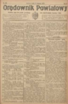 Orędownik Powiatowy: urzędowy organ dla powiatu grodziskiego oraz miast Grodziska, Opalenicy i Buku 1921.11.09 R.2 Nr90