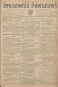 Orędownik Powiatowy: urzędowy organ dla powiatu grodziskiego oraz miast Grodziska, Opalenicy i Buku 1921.12.03 R.2 Nr97