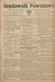 Orędownik Powiatowy: urzędowy organ dla powiatu grodziskiego oraz miast Grodziska, Opalenicy i Buku 1922.03.04 R.3 Nr18
