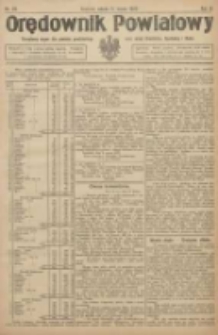 GazetOrędownik Powiatowy: urzędowy organ dla powiatu grodziskiego oraz miast Grodziska, Opalenicy i Buku 1922.03.11 R.3 Nr20