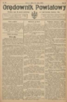 Orędownik Powiatowy: urzędowy organ dla powiatu grodziskiego oraz miast Grodziska, Opalenicy i Buku 1922.03.25 R.3 Nr24