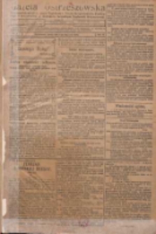 Gazeta Ostrzeszowska: r&oacute;wnocześnie urzędowy organ Magistratu i Urzędu Bezpieczeństwa Publicznego w Ostrzeszowie, z dodatkiem bezpłatnym Orędownik Ostrzeszowski 1930.01.01 R.11 Nr1