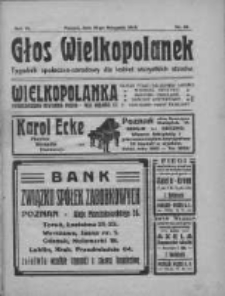 Głos Wielkopolanek: tygodnik społeczno-narodowy dla kobiet wszystkich stan&oacute;w 1919.11.29 R.12 Z.48/Nr48