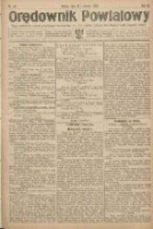 Orędownik Powiatowy: organ urzędowy dla powiatu grodziskiego i nowotomyskiego oraz miast Grodziska, Opalenicy, Buku, Nowego Tomyśla, Zbąszynia i Lw&oacute;wka 1922.06.10 R.3 Nr46