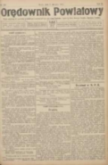 Orędownik Powiatowy: organ urzędowy dla powiatu grodziskiego i nowotomyskiego oraz miast Grodziska, Opalenicy, Buku, Nowego Tomyśla, Zbąszynia i Lw&oacute;wka 1922.08.02 R.3 Nr61