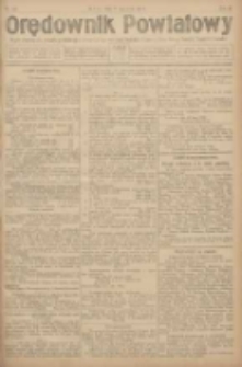 Orędownik Powiatowy: organ urzędowy dla powiatu grodziskiego i nowotomyskiego oraz miast Grodziska, Opalenicy, Buku, Nowego Tomyśla, Zbąszynia i Lw&oacute;wka 1922.08.05 R.3 Nr62