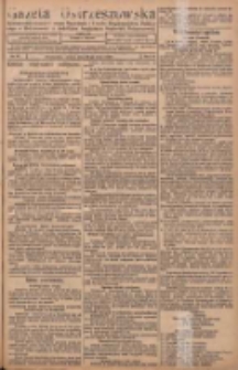 Gazeta Ostrzeszowska: r&oacute;wnocześnie urzędowy organ Magistratu i Urzędu Bezpieczeństwa Publicznego w Ostrzeszowie, z dodatkiem bezpłatnym Orędownik Ostrzeszowski 1930.05.24 R.11 Nr42