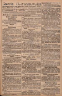 Gazeta Ostrzeszowska: r&oacute;wnocześnie urzędowy organ Magistratu i Urzędu Bezpieczeństwa Publicznego w Ostrzeszowie, z dodatkiem bezpłatnym Orędownik Ostrzeszowski 1930.06.07 R.11 Nr46