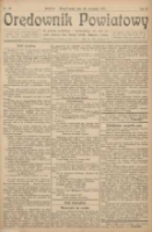 Orędownik Powiatowy: organ urzędowy dla powiatu grodziskiego i nowotomyskiego oraz miast Grodziska, Opalenicy, Buku, Nowego Tomyśla, Zbąszynia i Lw&oacute;wka 1922.09.30 R.3 Nr78