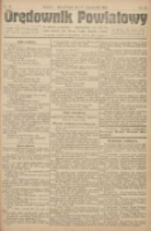 Orędownik Powiatowy: organ urzędowy dla powiatu grodziskiego i nowotomyskiego oraz miast Grodziska, Opalenicy, Buku, Nowego Tomyśla, Zbąszynia i Lw&oacute;wka 1922.10.11 R.3 Nr81