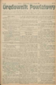 Orędownik Powiatowy: organ urzędowy dla powiatu grodziskiego i nowotomyskiego oraz miast Grodziska, Opalenicy, Buku, Nowego Tomyśla, Zbąszynia i Lw&oacute;wka 1922.11.04 R.3 Nr88