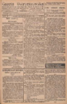 Gazeta Ostrzeszowska: r&oacute;wnocześnie urzędowy organ Magistratu i Urzędu Bezpieczeństwa Publicznego w Ostrzeszowie, z dodatkiem bezpłatnym Orędownik Ostrzeszowski 1930.10.29 R.11 Nr87