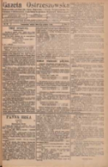 Gazeta Ostrzeszowska: r&oacute;wnocześnie urzędowy organ Magistratu i Urzędu Bezpieczeństwa Publicznego w Ostrzeszowie, z dodatkiem bezpłatnym Orędownik Ostrzeszowski 1930.12.06 R.11 Nr98
