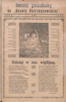 Gazeta Ostrzeszowska: r&oacute;wnocześnie urzędowy organ Magistratu i Urzędu Bezpieczeństwa Publicznego w Ostrzeszowie, z dodatkiem bezpłatnym Orędownik Ostrzeszowski 1930.12 Dodatek gwiazdkowy do "Gazety Ostrzeszowskiej"