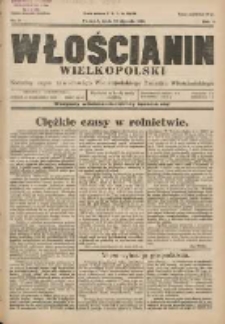 Włościanin Wielkopolski: naczelny organ Zawodowego Wielkopolskiego Związku Włościańskiego 1930.01.29 R.2 Nr9