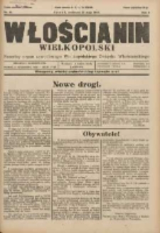 Włościanin Wielkopolski: naczelny organ Zawodowego Wielkopolskiego Związku Włościańskiego 1930.05.25 R.2 Nr41