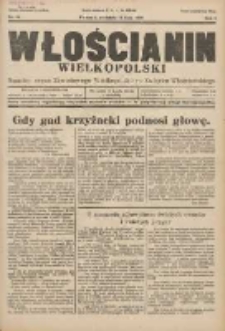 Włościanin Wielkopolski: naczelny organ Zawodowego Wielkopolskiego Związku Włościańskiego 1930.07.13 R.2 Nr54