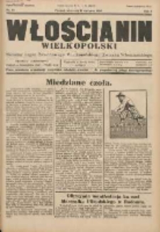 Włościanin Wielkopolski: naczelny organ Zawodowego Wielkopolskiego Związku Włościańskiego 1930.08.17 R.2 Nr64