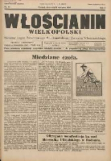 Włościanin Wielkopolski: naczelny organ Zawodowego Wielkopolskiego Związku Włościańskiego 1930.08.17 R.2 Nr64