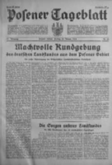 Posener Tageblatt 1938.01.28 Jg.77 Nr22