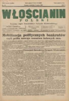 Włościanin Polski: naczelny organ Zawodowego Związku Włościańskiego 1931.03.08 R.3 Nr10