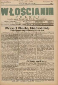 Włościanin Polski: naczelny organ Zawodowego Związku Włościańskiego 1931.06.07 R.3 Nr23
