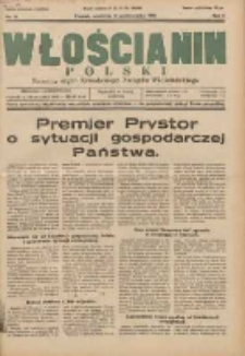 Włościanin Polski: naczelny organ Zawodowego Związku Włościańskiego 1931.10.11 R.3 Nr41