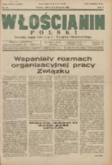 Włościanin Polski: naczelny organ Zawodowego Związku Włościańskiego 1931.11.04 R.3 Nr44