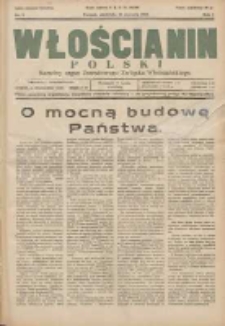 Włościanin Polski: naczelny organ Zawodowego Związku Włościańskiego 1932.01.10 R.4 Nr2