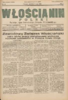 Włościanin Polski: naczelny organ Zawodowego Związku Włościańskiego 1932.05.08 R.4 Nr19