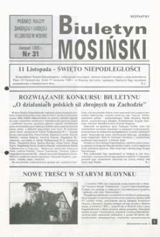 Biuletyn Mosiński 1995.11 Nr31