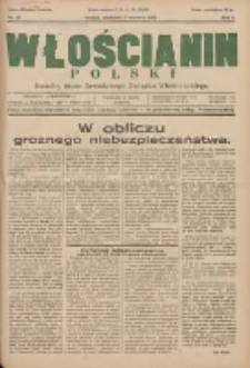 Włościanin Polski: naczelny organ Zawodowego Związku Włościańskiego 1932.06.05 R.4 Nr23