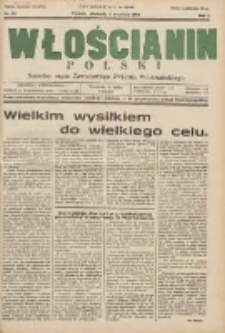 Włościanin Polski: naczelny organ Zawodowego Związku Włościańskiego 1932.09.04 R.4 Nr36