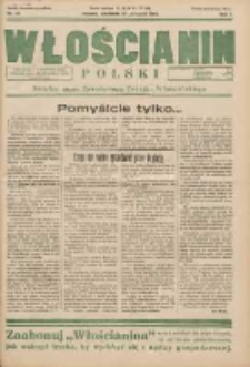 Włościanin Polski: naczelny organ Zawodowego Związku Włościańskiego 1932.11.13 R.4 Nr46