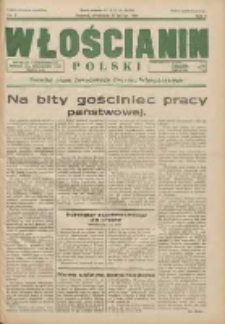 Włościanin Polski: naczelny organ Zawodowego Związku Włościańskiego 1933.02.27 R.5 Nr9