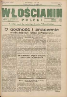 Włościanin Polski: naczelny organ Zawodowego Związku Włościańskiego 1933.03.26 R.5 Nr13