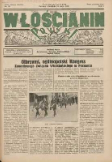 Włościanin Polski: naczelny organ Zawodowego Związku Włościańskiego 1933.05.28 R.5 Nr22